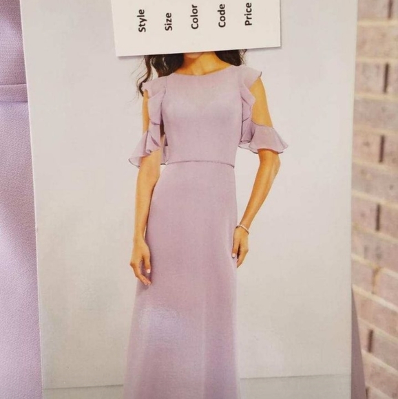 Morí Lee French lilac Dress (size 10) - Picture 6 of 6